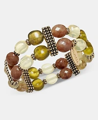 Style & Co Beaded Jewel Stretch Bracelet, Macy's Exclusive