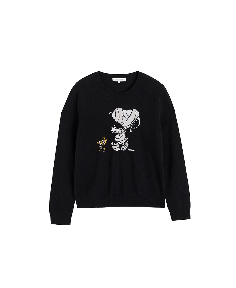 Chinti & Parker Women's Wool-Cashmere Snoopy Mummy Sweater