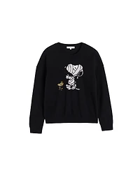 Chinti & Parker Women's Wool-Cashmere Snoopy Mummy Sweater