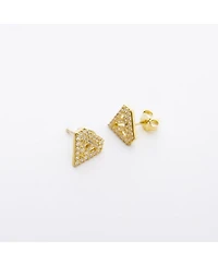 Spero London Sterling Silver Diamond Stud Earring