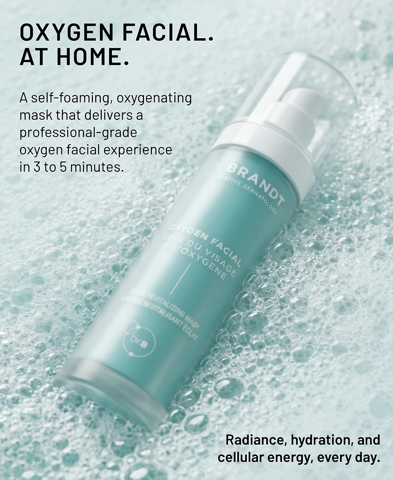 Dr. Brandt Oxygen Facial Glow Revitalizing Mask, 1.7 oz.