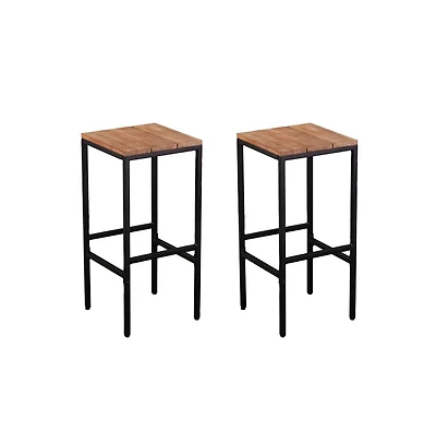 Augusta Home Venallo Indoor/Outdoor Barstools (Set of 2
