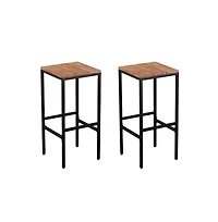 Augusta Home Venallo Indoor/Outdoor Barstools (Set of 2