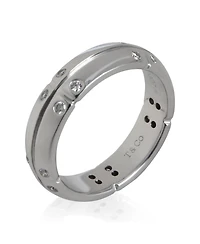 Pre-Owned Tiffany & Co White Gold Diamond Streamerica Band