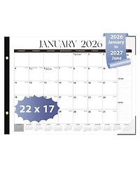 Gnuadz 2026 Desk Calendar Monthly Desktop Wall Planner