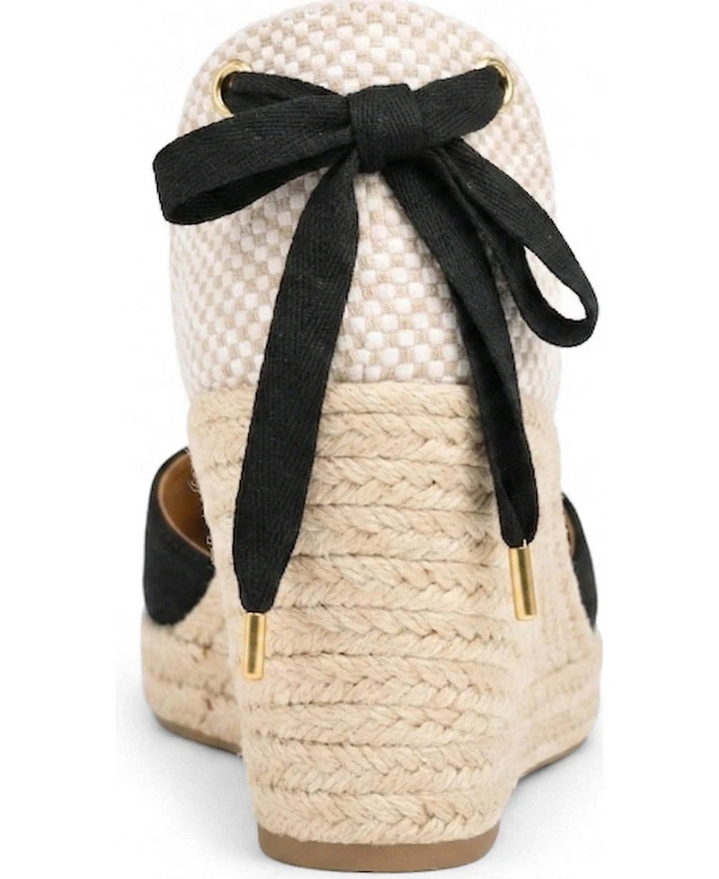 Menina Step Women's Jimena High Laces Espadrille Sandal