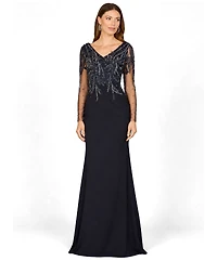Lara Women's Long Sleeve Knit Gown