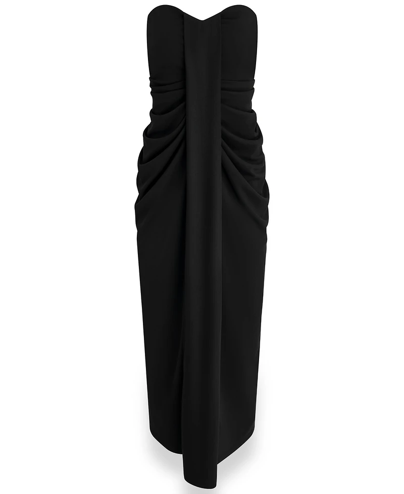 Donna Karan New York Petite Strapless Sweetheart Maxi Dress