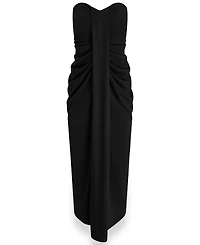 Donna Karan New York Petite Strapless Sweetheart Maxi Dress