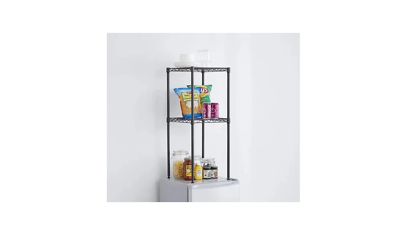DormCo Suprima Mini Fridge Organizer Shelves