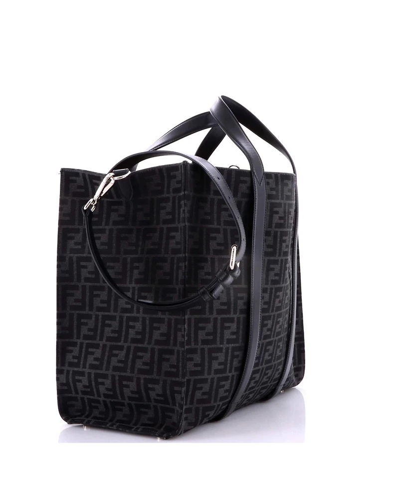 Pre-Owned Fendi Large Shopper Tote Zucca Canvas