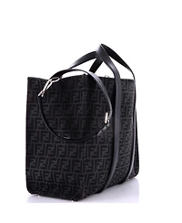 Pre-Owned Fendi Large Shopper Tote Zucca Canvas