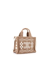 Pre-Owned Celine Small Cabas Thais Tote Printed Canvas