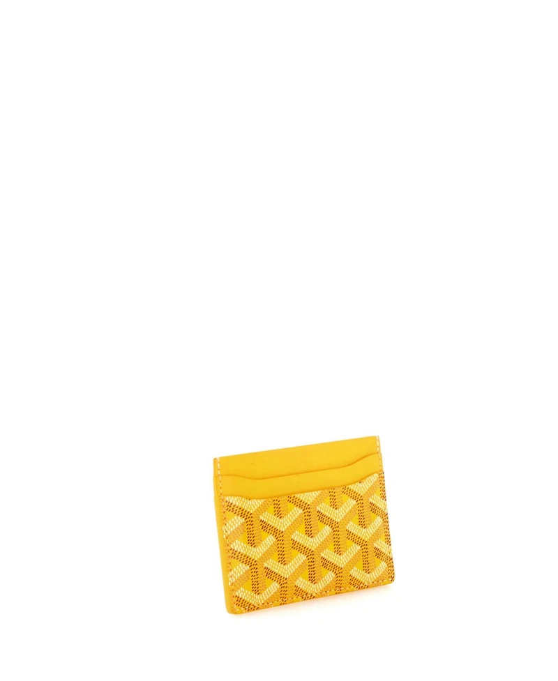 Pre-Owned Goyard Saint Sulpice Card Holder Coated Canvas