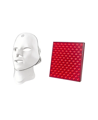 Pursonic 7 in 1 Led Light Therapy Face and Neck Mask and Led Light Therapy Panel