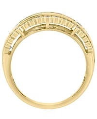Effy Collection Multi-Sapphire (1 ct. t.w.) & Diamond (3/8 ct. t.w.) Ring in 14k Yellow Gold
