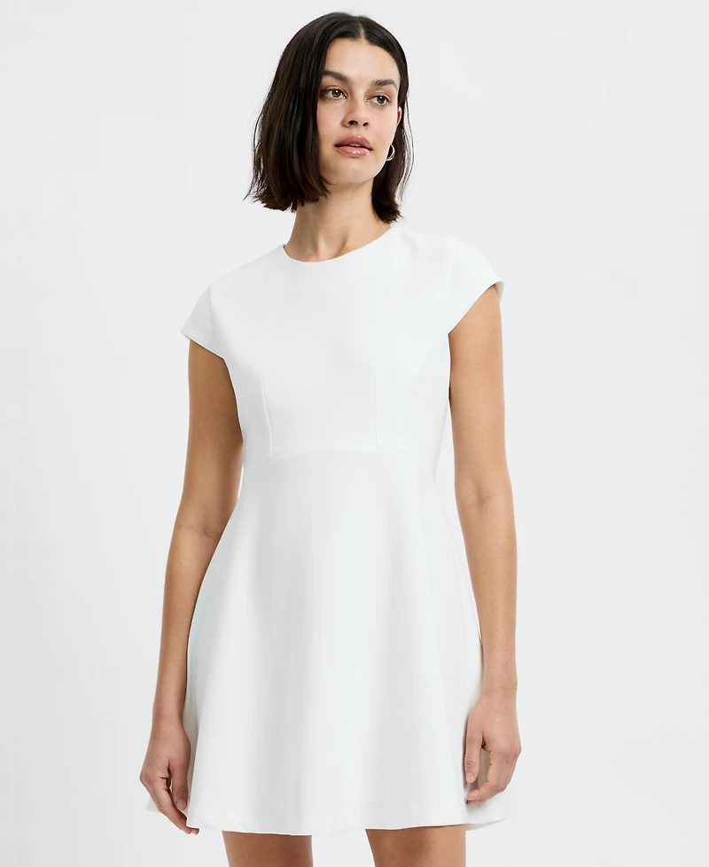French Connection Women's Whisper Cap-Sleeve Mini Dress
