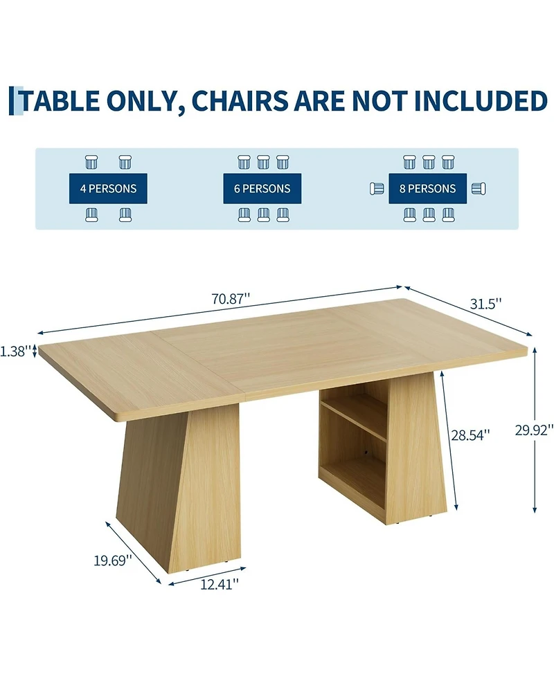 Gaomon Modern Dining Table