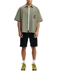 Cotton On Men's 9" Loose Straight Denim Shorts