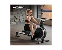 Harison Rowing Machine for Home, Magnetic Rowing Machine with 16 Resistance Levels (Hrm-W11)
