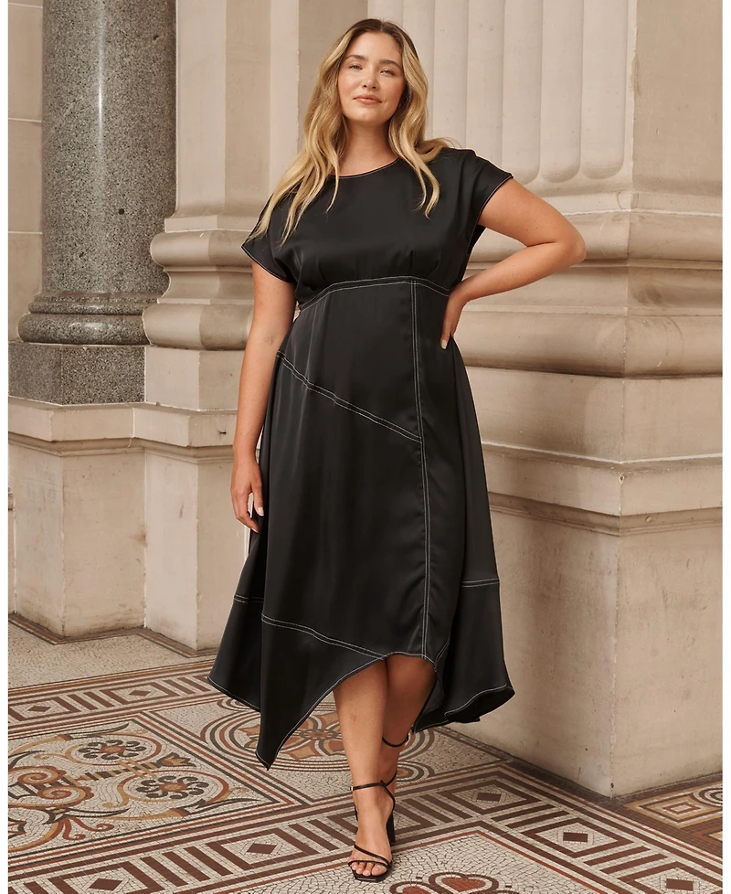 Estelle Women's Josephine Contrast Stitch Dress