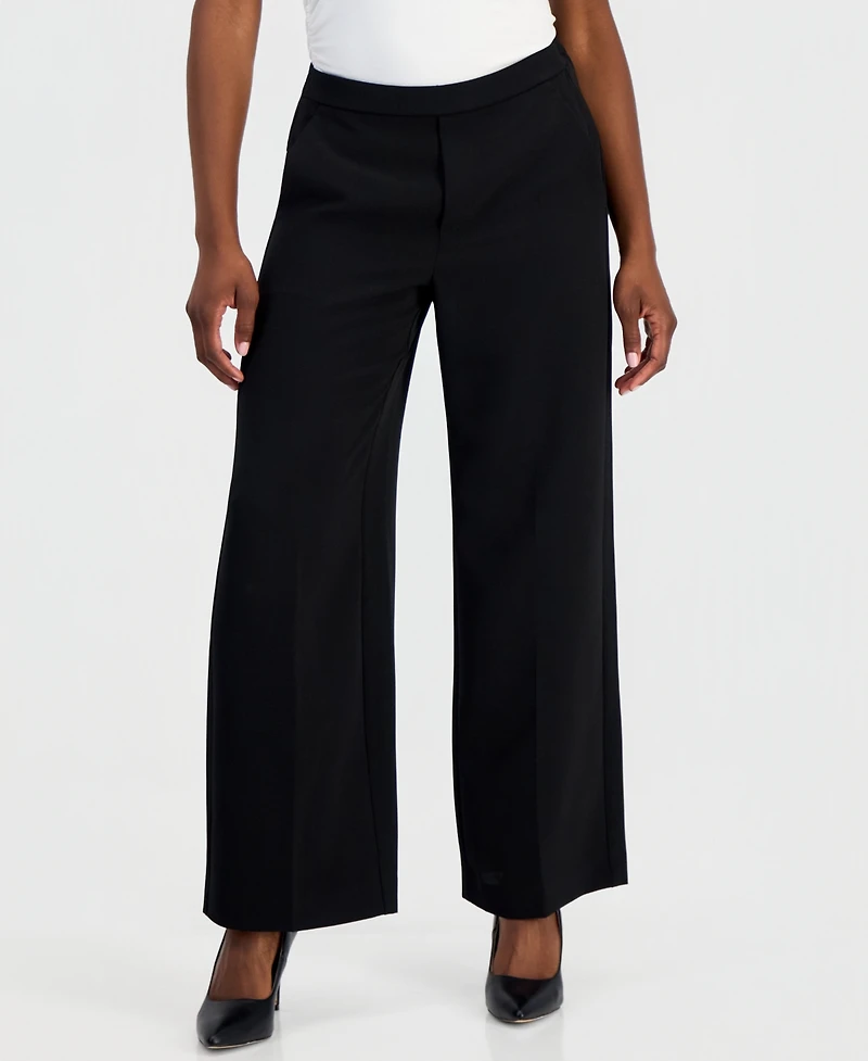 I.n.c. Petite High-Rise Wide-Leg Pants, Macy's Exclusive