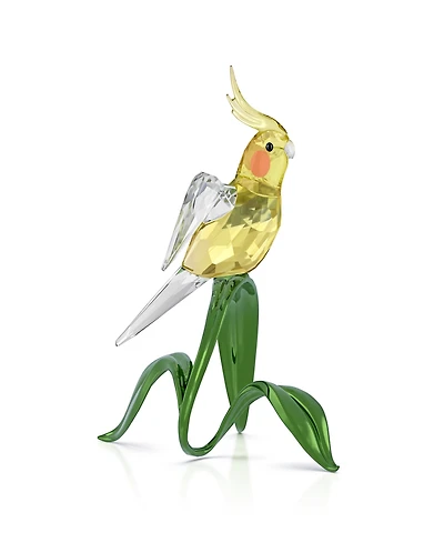 Swarovski Idyllia Cockatiel Crystal Figurine