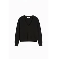 Chinti and Parker Women's Wool-Cashmere V-Neck Sweater