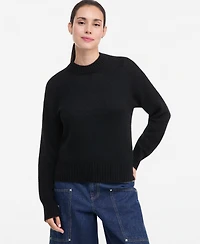 Charter Club Petite Cashmere Relaxed Crewneck Sweater, Macy's Exclusive