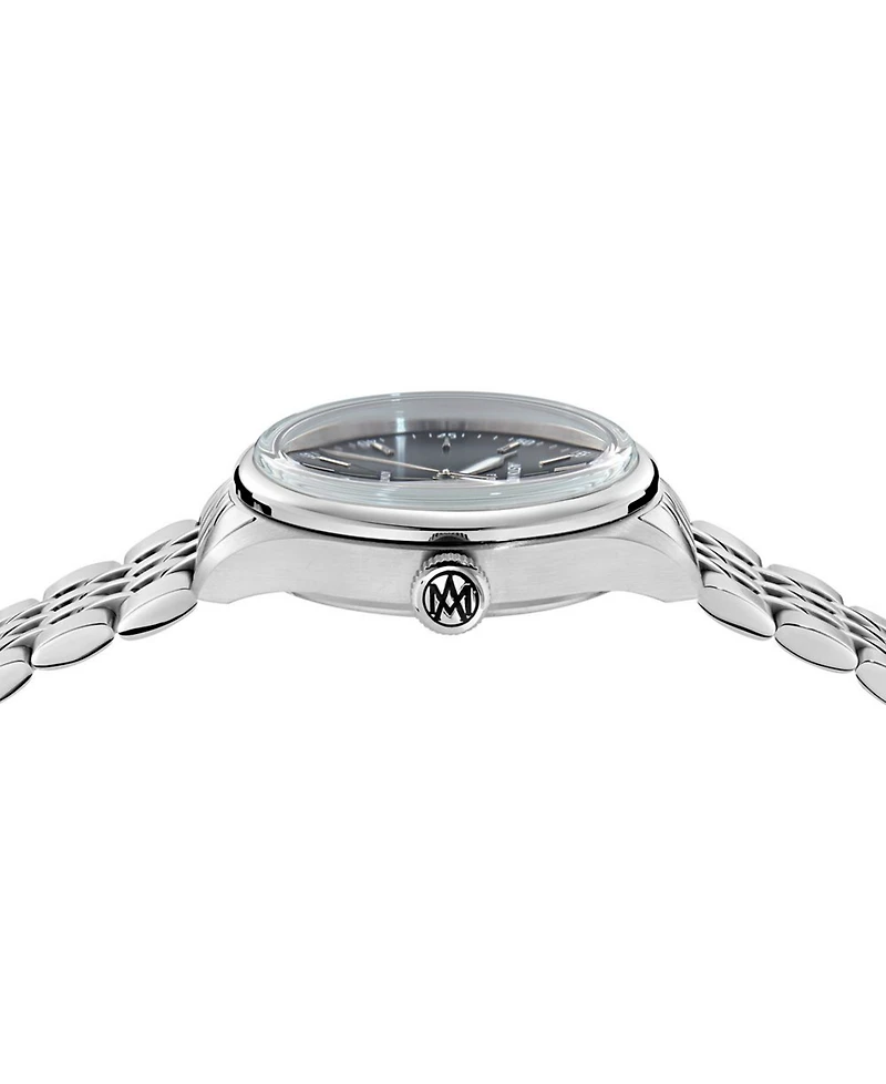 Aston Martin F1 Men's Automatic Blue Stainless Steel Bracelet Watch 39mm