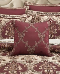 J Queen New York Phyllis Square Embellished Decorative Pillow, 20" x 20"
