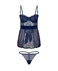 Adore Me Etty Women's Babydoll & G-String Set Lingerie