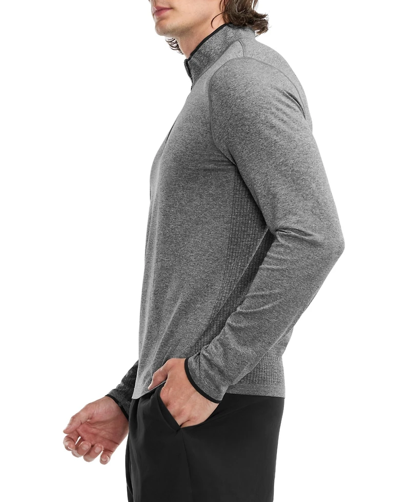 Peloton Men's Seamless Melange 1/4 Zip