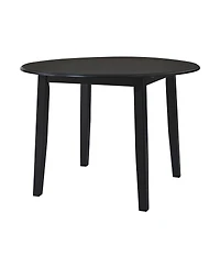 Streamdale Furniture 5-Piece Round Dining Set for 4 - Wood Table and 4 Chairs