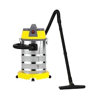 Topteng 3200W Wet Dry Vacuum with Blower - 9.2 Gal Stainless Steel Tank and 23KPA Suction for Garage and Home