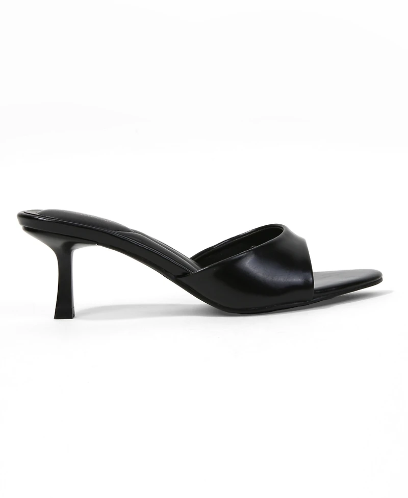 Berness Women's Cath Minimalist Heeled Slides