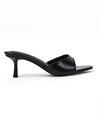 Berness Women's Cath Minimalist Heeled Slides