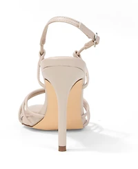 Berness Women's Kataleya Knotted Strappy Stiletto Heeled Sandals