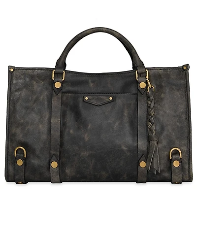 Rebecca Minkoff Surplus Large Leather Satchel Handbag
