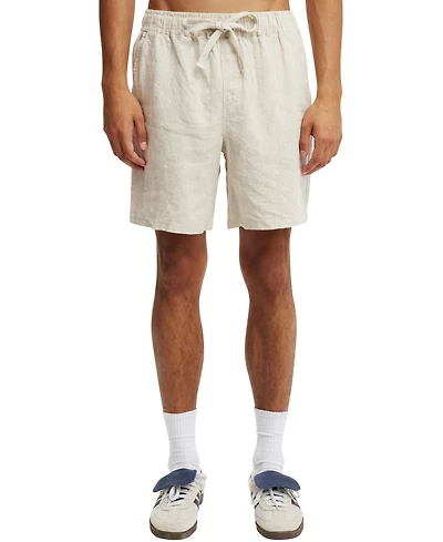 Cotton On Men's Linen Easy Shorts