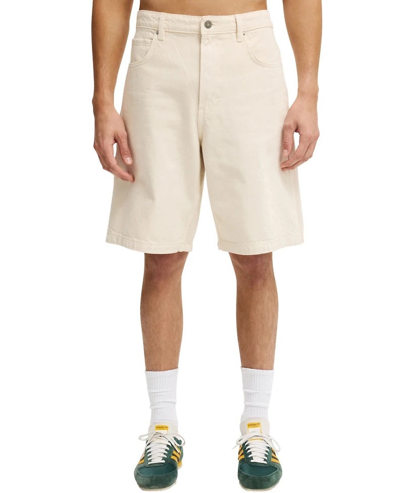 Cotton On Men's Baggy Denim Shorts