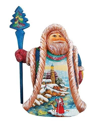 G.DeBrekht Light House Holidays Regal Santa Limited Edition Figurine
