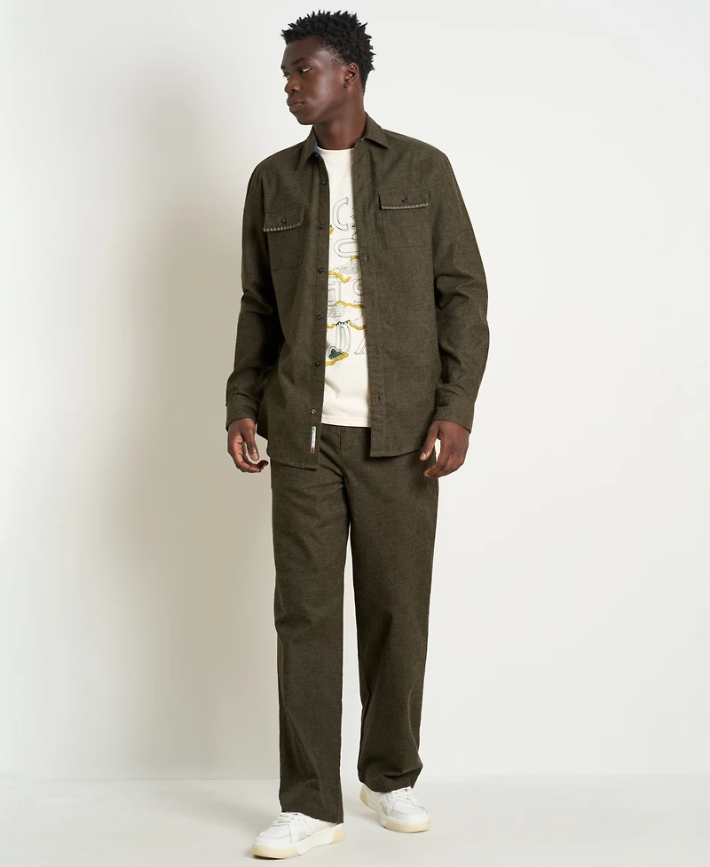 Scotch & Soda Men's Otis Melange Relaxed-Fit Jogger Pants
