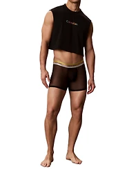 Calvin Klein Men's 1-Pack Pride Mesh Boxer Brief Underwear