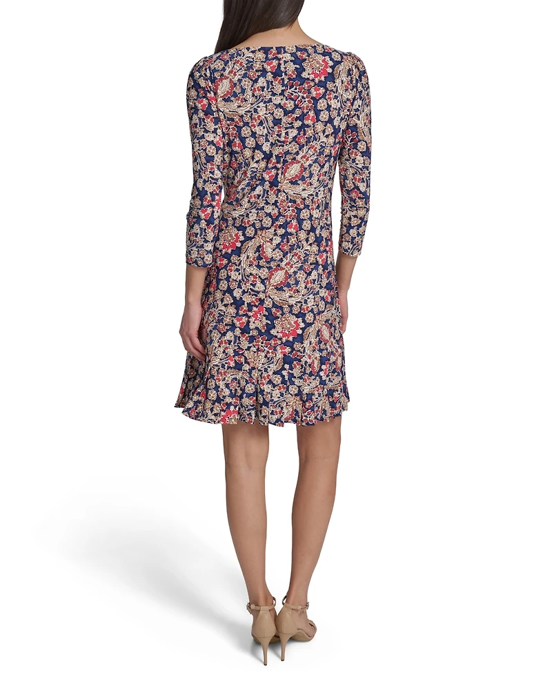 Tommy Hilfiger Petite Jersey Pull-On Shift Dress