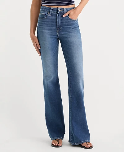 Good American Women's Soft Tech Legs Flare Jeans