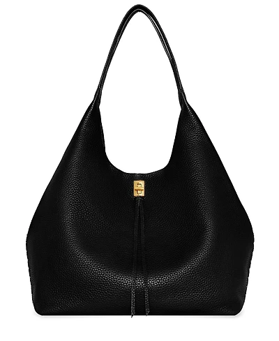 Rebecca Minkoff Darren Signature Large Leather Hobo Handbag