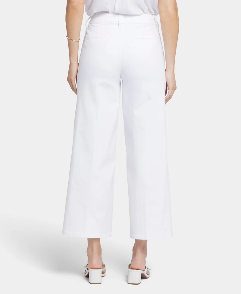 Nydj Women's Mona Wide-Leg Trouser Ankle Jeans