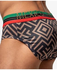 Rounderbum Men's Soccer Edition Padded Brief