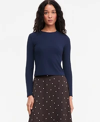 On 34th Women's Long-Sleeve Top, Macy's Exclusive
